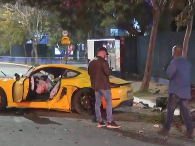 Motorista de Porsche atropela e mata motociclista em São Paulo