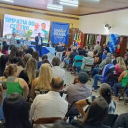 Júnior Curral e Jorge Cornélio reúnem mais de 500 pessoas em convenção partidária