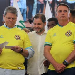 Ricardinho Mustafá participa de evento com Jair Bolsonaro e Tarcísio de Freitas