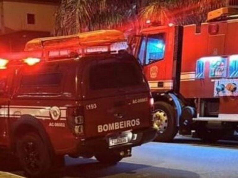 Incêndio em residência no Jardim Esplanada mobiliza Corpo de Bombeiros