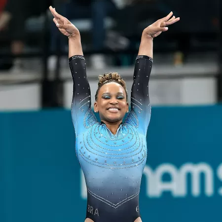 Imprensa dos EUA vê Rebeca como ‘fenômeno’ e maior ameaça a Biles