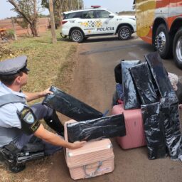 Boliviana é presa por tráfico de droga em abordagem de ônibus pela PM Rodoviária