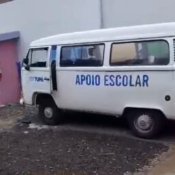 Escola em Tupã é alvo de vandalismo, com Kombi danificada e furto de ferramentas