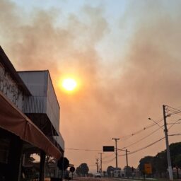 Região foi tomada por mais de 250 focos de incêndio, diz PM Ambiental