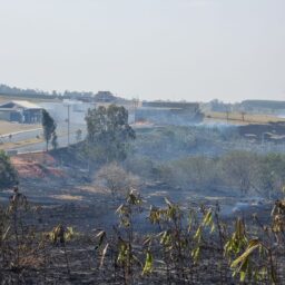 Fumaça toma conta de Marília mais uma vez após série de incêndios