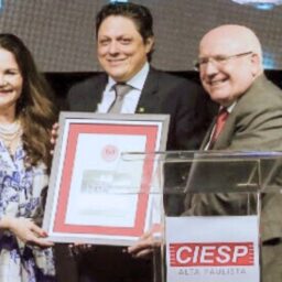 Associação Comercial de Marília recebe homenagem do Ciesp Alta Paulista