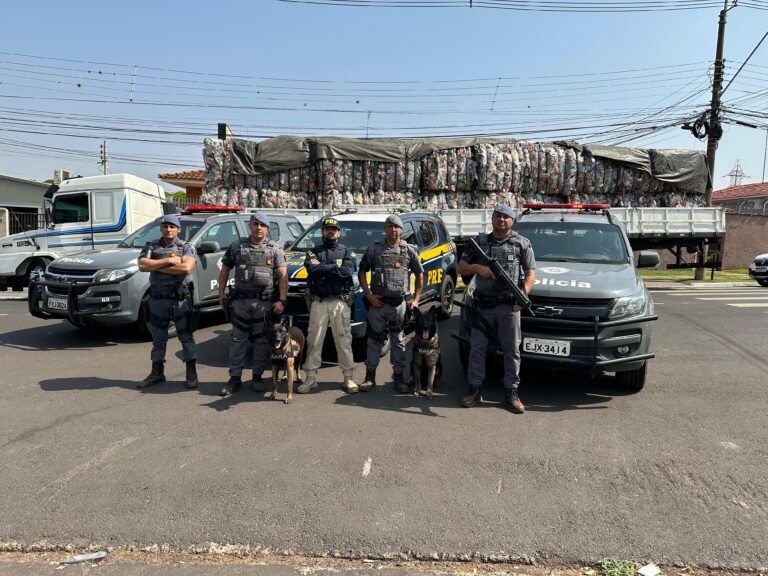 Caminhoneiro é preso com mais de duas toneladas de maconha escondidas em sucata