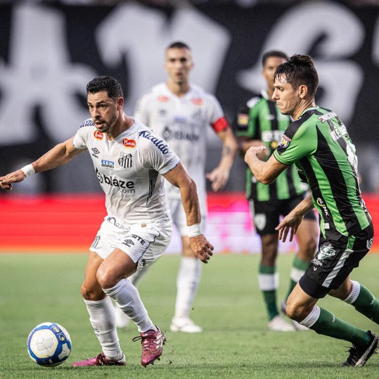 Santos vence América-MG sob vaias para Carille e confusão no final do jogo