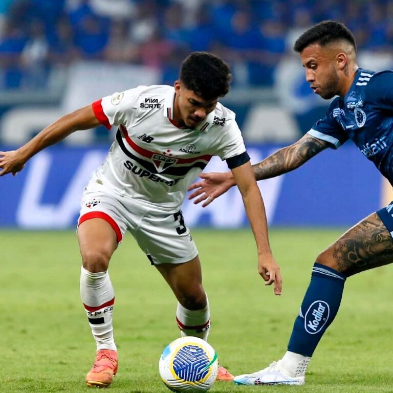 Joia brilha, São Paulo reserva vence Cruzeiro e quebra jejum fora de casa