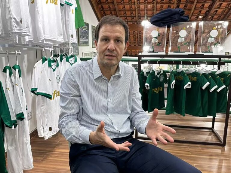 Rival de Leila Pereira diz que é a favor de bet na camisa do Palmeiras