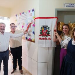 Marília inaugura a 15ª sala de amamentação da rede municipal de ensino