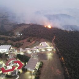 Região é assolada pelo fogo; municípios amanhecem cobertos por fumaça