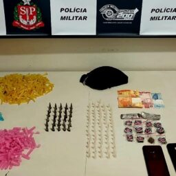 Homem com crack, cocaína e maconha é preso em ação da PM em Pompeia