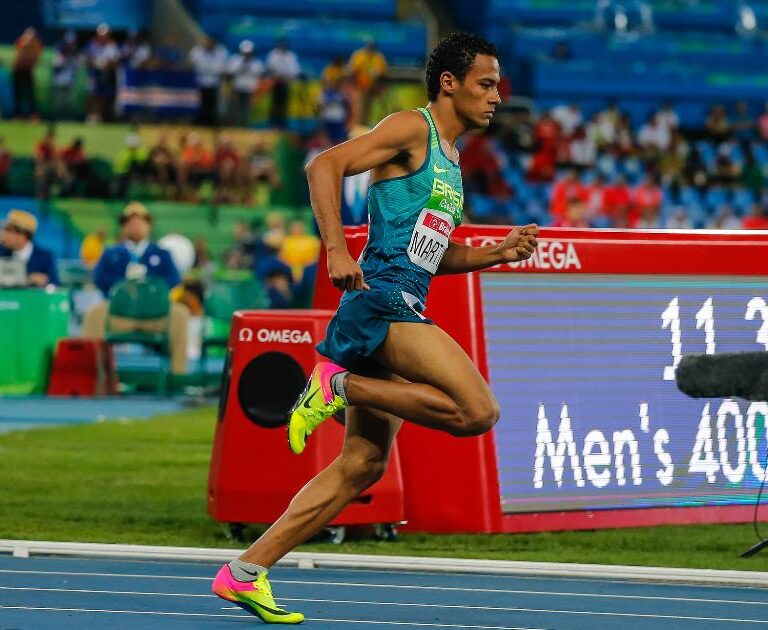 Daniel Martins fica em sétimo na final dos 400m dos Jogos Paralímpicos de Paris