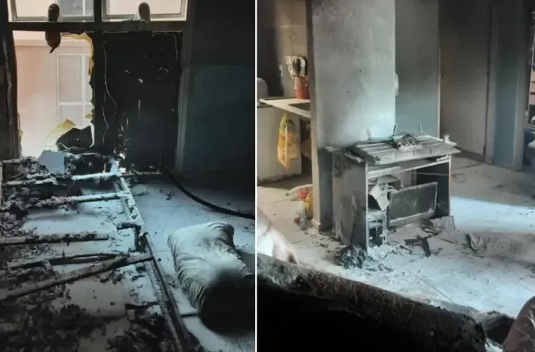 Pai é preso suspeito de incendiar casa com filhos dentro após separação