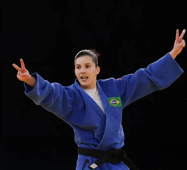 Alana Maldonado, atleta da Amei Marília, é bicampeã paralímpica no judô