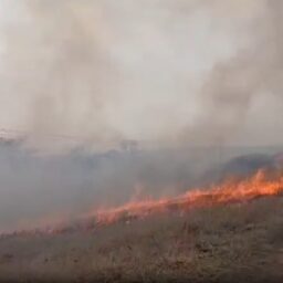 Incêndio paralisa maior sistema de tratamento de água em Marília