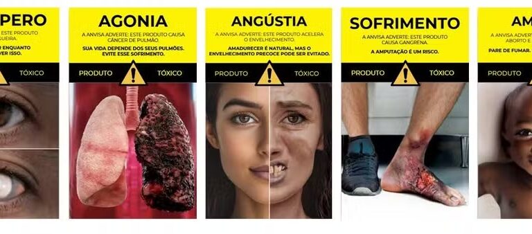 Anvisa aprova novas imagens de advertência para embalagens de cigarro