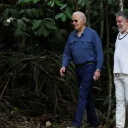 EUA formalizam apoio à conservação em visita de Joe Biden à Amazônia