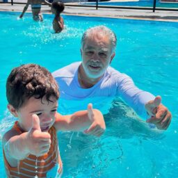 Piscina gratuita para a população se torna opção de lazer em dias de calor em Ocauçu