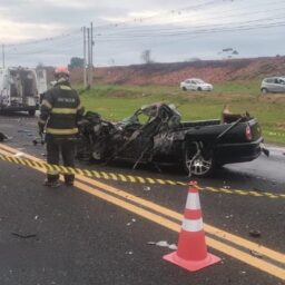 Grave acidente em Pompeia deixa duas vítimas fatais na rodovia SP-294