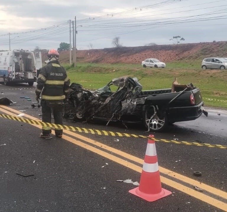 Grave acidente em Pompeia deixa duas vítimas fatais na rodovia SP-294