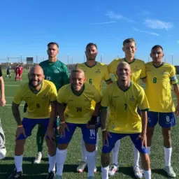 Brasil goleia pelo Campeonato Mundial de futebol de paralisados cerebrais