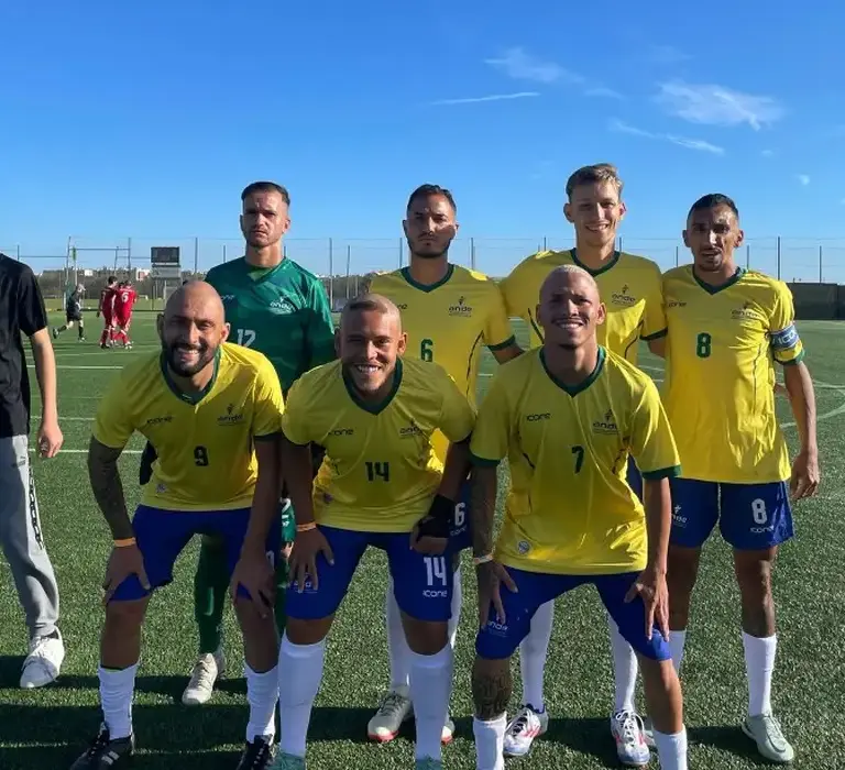 Brasil goleia pelo Campeonato Mundial de futebol de paralisados cerebrais