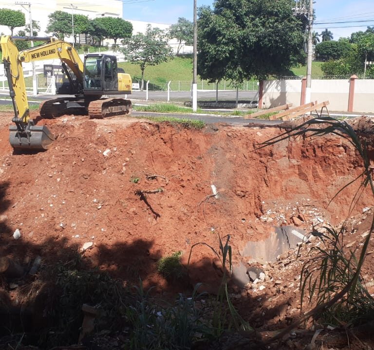 Secretaria de Obras afirma que erosão está estabilizada e já não avança