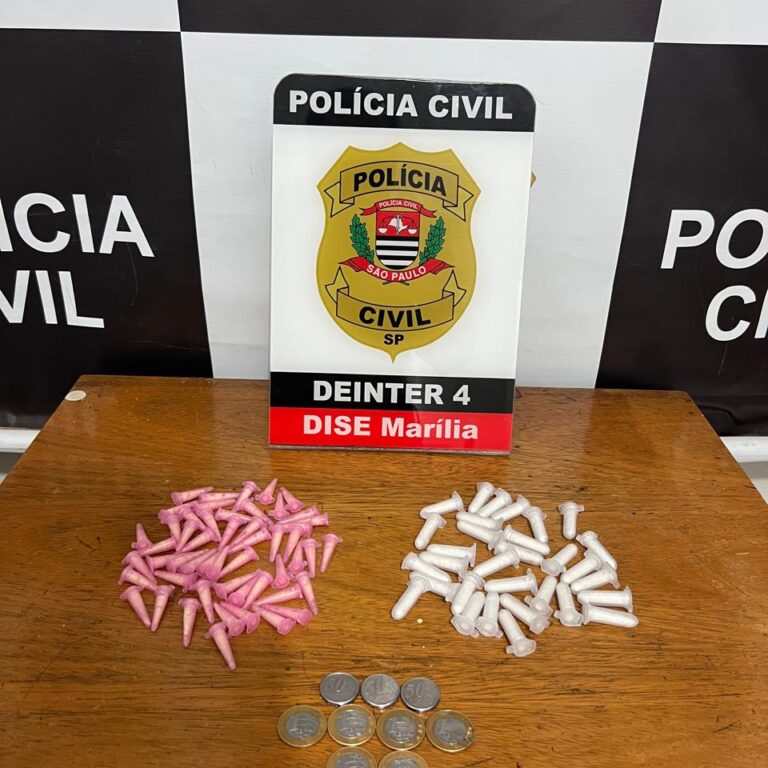 Dise prende dois em flagrante por tráfico de drogas no bairro Santa Antonieta