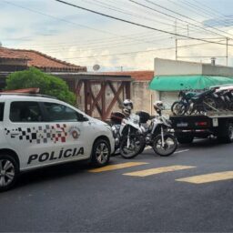 Operação mira ‘grau’, racha e escapamentos adulterados