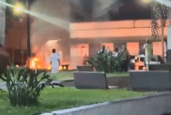 Morador da região de Marília tem o corpo incendiado em praça pública