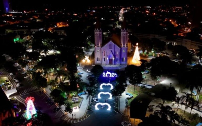 Tupã inicia programação do ‘Natal de Luz’ nesta sexta-feira na Praça da Bandeira