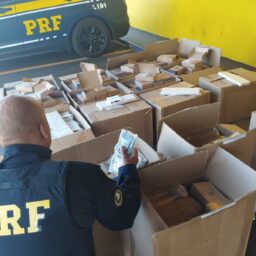 Polícia Rodoviária Federal apreende mil roteadores sem comprovação de origem