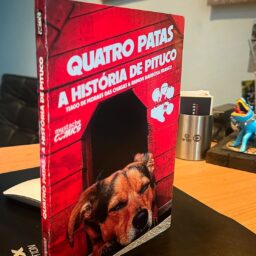 Livro que conta história de cão super-herói de Marília tem capa revelada