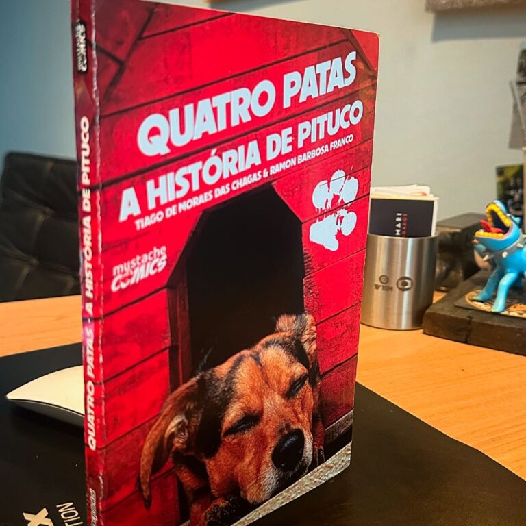 Livro que conta história de cão super-herói de Marília tem capa revelada