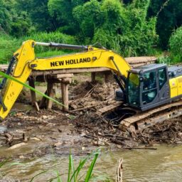 Pontes da zona rural passam por recuperação para escoamento da produção