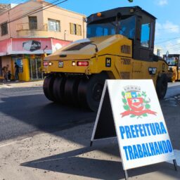 Secretaria de Obras segue programa de recapeamento asfáltico