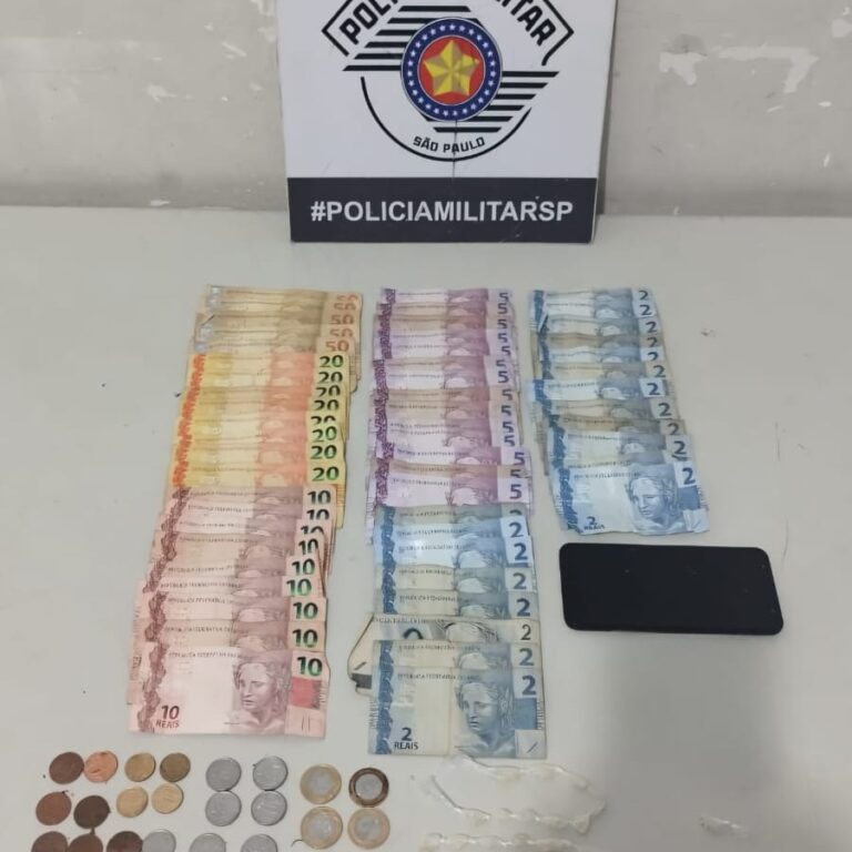 Suspeito de recolher dinheiro do tráfico em Garça é preso em ação da PM