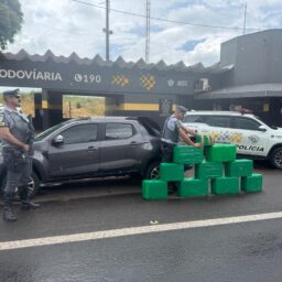 Traficante foge e abandona 300 quilos de maconha durante cerco na região