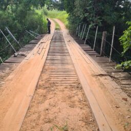 Mais duas pontes são recuperadas na região do distrito de Dirceu