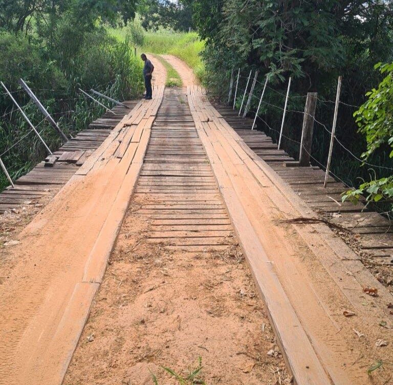 Mais duas pontes são recuperadas na região do distrito de Dirceu