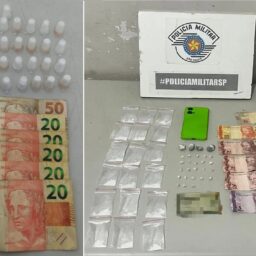 Polícia Militar flagra tráfico em Gália e Garça; mais dois são presos