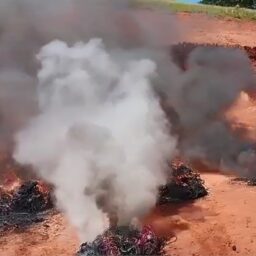 PM detém dois e apreende 260 quilos de fios de cobre em Pompeia
