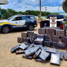 Caminhoneiro é preso com 600 quilos de maconha na SP-333