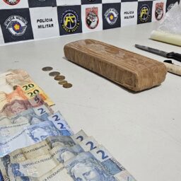 PM mira adega no Jânio Quadros e prende suspeito de tráfico
