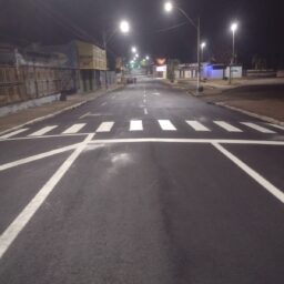 Avenida João Ramalho ganha recapeamento e nova sinalização na zona sul