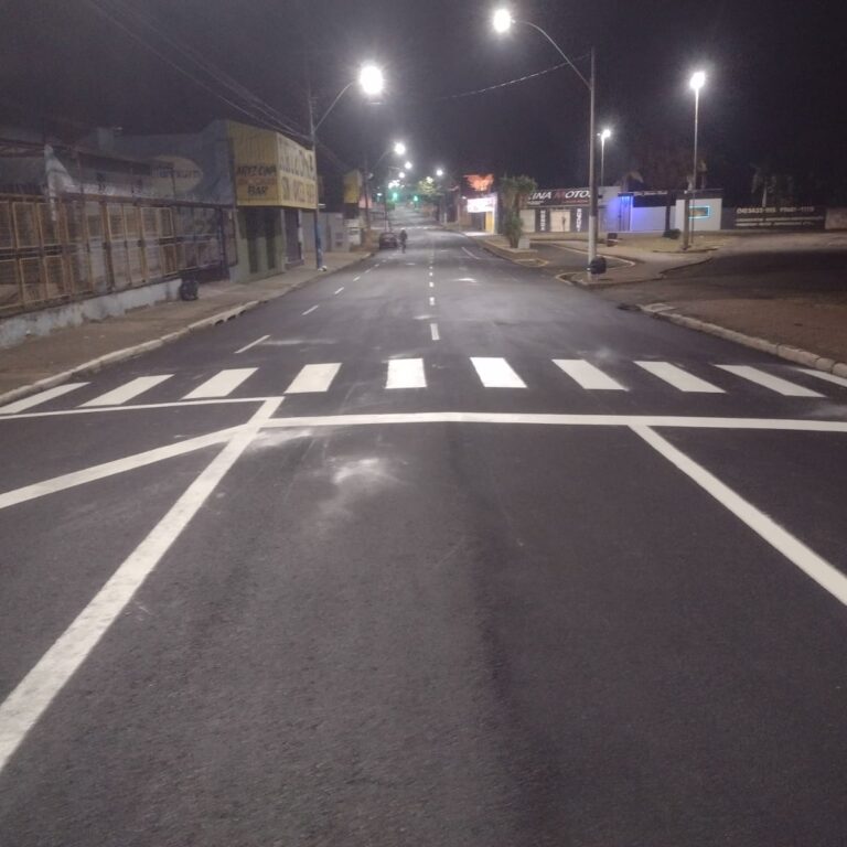 Avenida João Ramalho ganha recapeamento e nova sinalização na zona sul