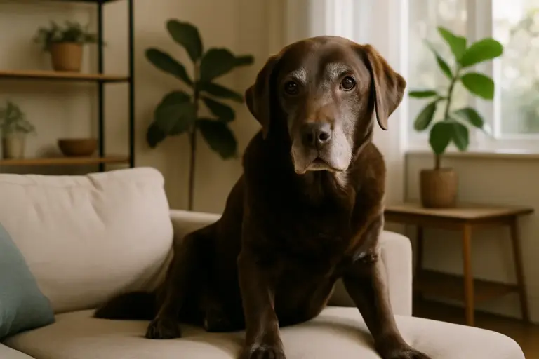 Como adaptar um cão idoso à rotina da casa sem gerar ansiedade