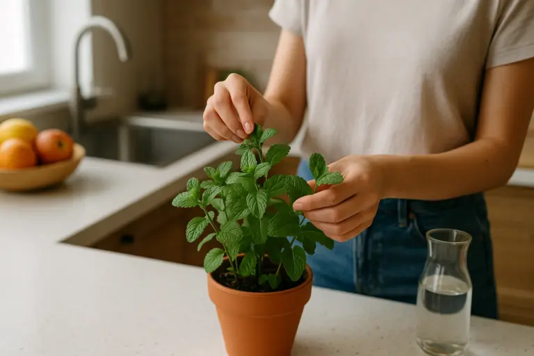Como usar hortelã para manter moscas longe da cozinha e deixar o ambiente mais fresco